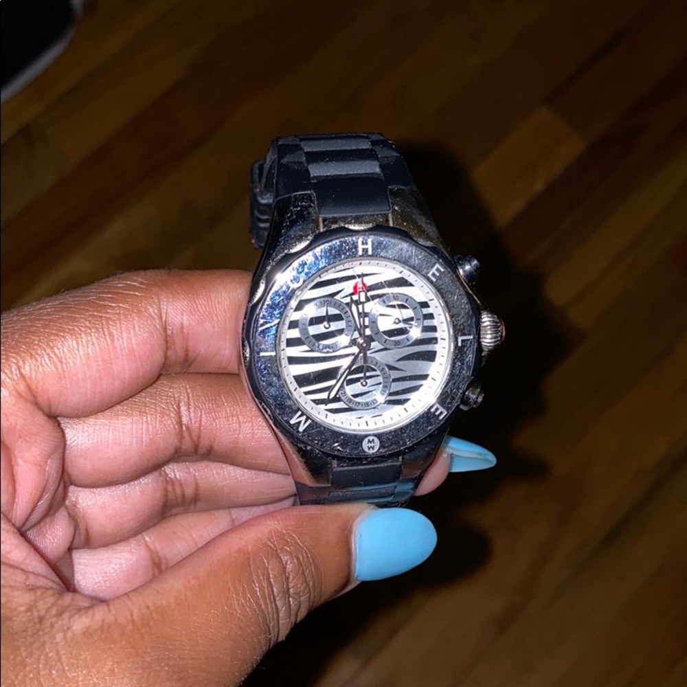 Michele Tahaitian Jelly Watch